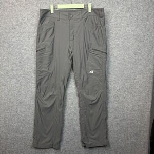 Eddie Bauer First Ascent‎ Mens 36x32 Guide Pro Fleece Lined Hiking Pants Gray